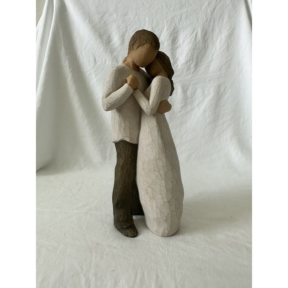 Willow Tree "Promise" Demdaco 2003 Susan Lordi Dancing Couple Figurine 9" - Picture 4 of 5